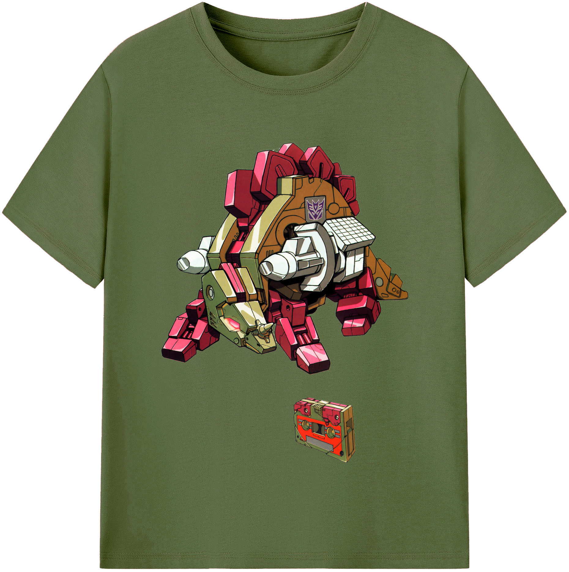 （画像用）  綿100％半袖Tシャツ（フロントプリント）